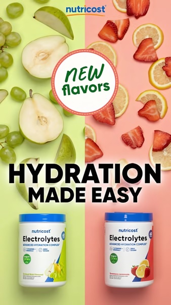 electrolyte powder, hydration supplement, sports drink mix, electrolyte drink, fitness supplement, workout powder, hydration powder, new arrival, product launch, flat lay, fresh, energetic, green, pink